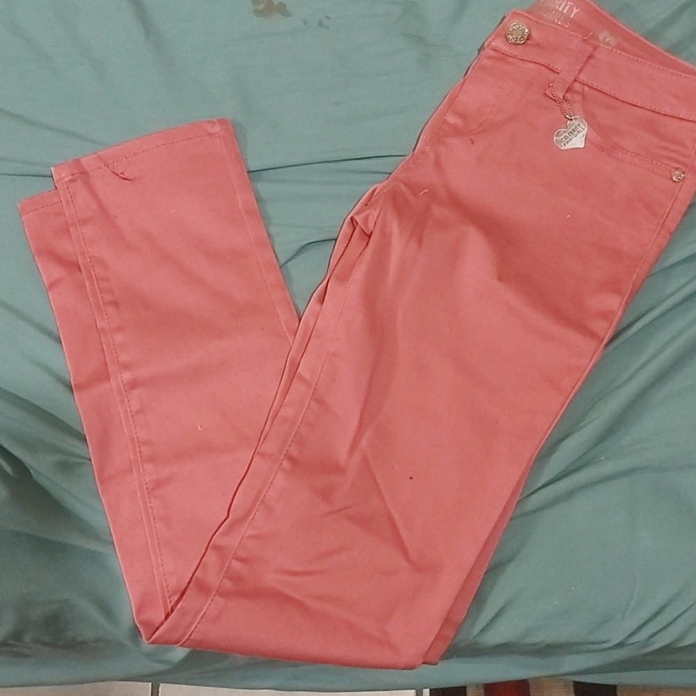 Pink jeans